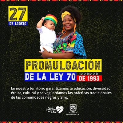 Promulgación de la Ley 70 de 1993