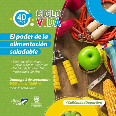 Ciclovida -40 años- El poder de la alimentación saludable