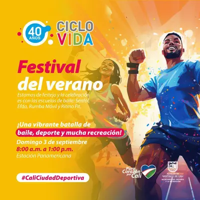 Ciclovida -40 años- Festival de verano