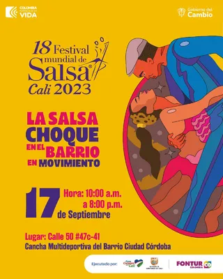 La Salsa Choque en el barrio en movimiento