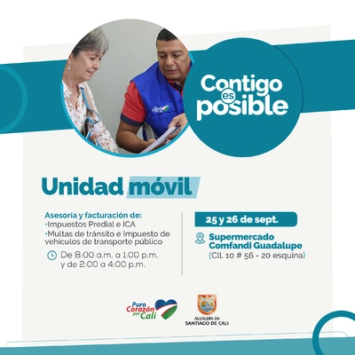 Supermercado Comfandi Guadalupe / Unidad Móvil 