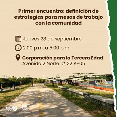 Convocatoria apropiándonos de Parque Pacífico