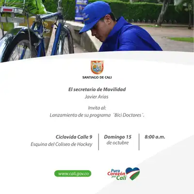 Lanzamiento de programa Bici Doctores