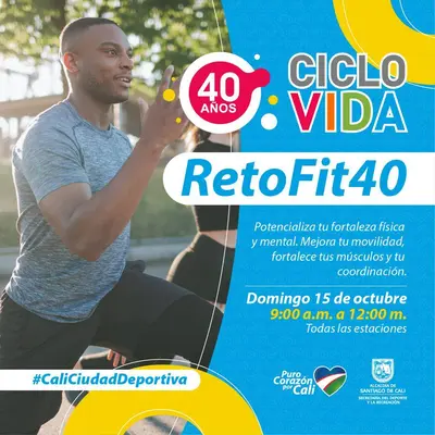 Ciclovida -40 años- Reto Fit 40