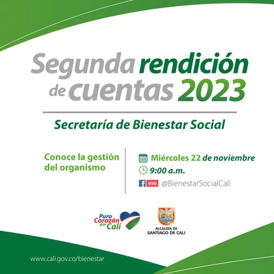 Segunda Rendición de Cuentas 2023