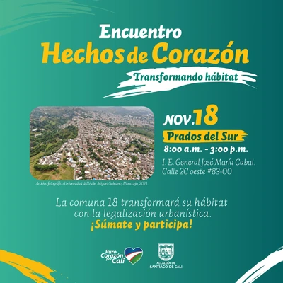 Encuentro Hechos de Corazón - Transformando hábitat
