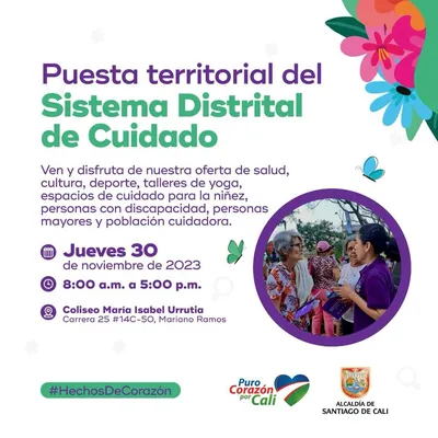 Puesta Territorial del sistema distrital de cuidado. 