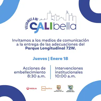 Entrega de las adecuaciones del Parque Longitudinal 72W.