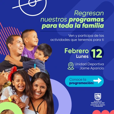 Regresan nuestros programas para toda la familia