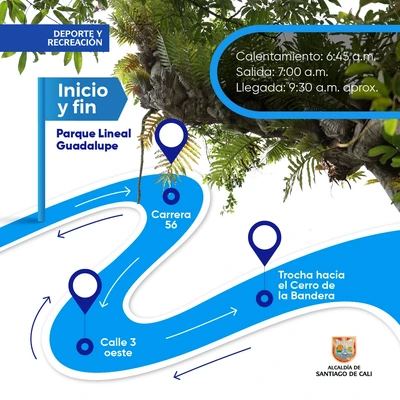 Caminata Ecoparque cerro de la Bandera