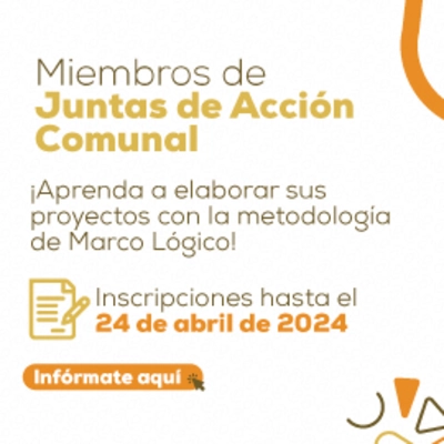 Capacitación de miembros de Juntas de acción comunal en formulacion de proyectos en Metodología Marco Lógico