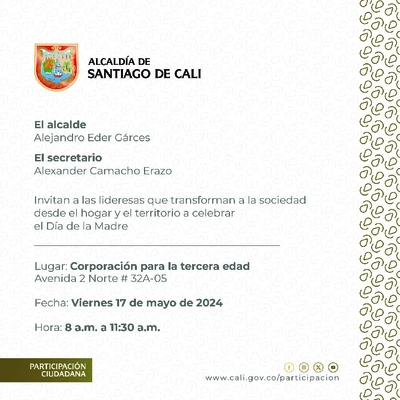 Celebración día de la Madre a las lideresas