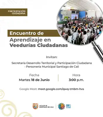 Encuentro de aprendizaje en veedurías ciudadanas