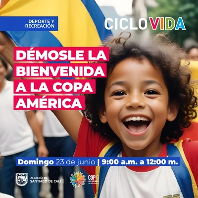 Ciclovida - Bienvenida a la Copa América.