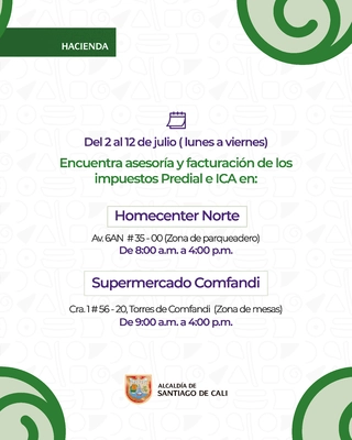 Jornada Móvil - Homecenter Norte y Supermercado Comfandi