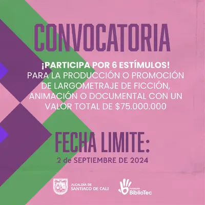 Convocatoria de incentivos para el desarrollo audiovisual