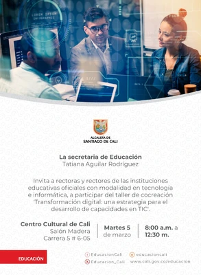 Taller de cocreación "Transformación digital: una estrategia para el desarrollo de capacidades en TIC"