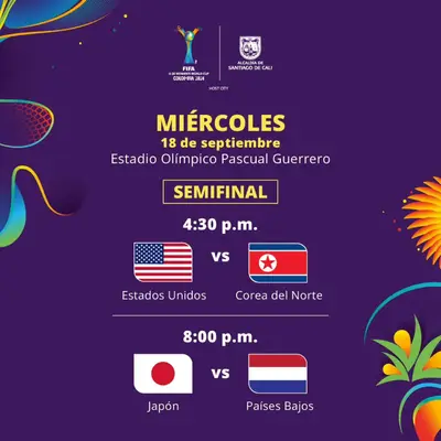 Semifinales Copa Mundial Sub-20 Femenina de la FIFA - Colombia 2024