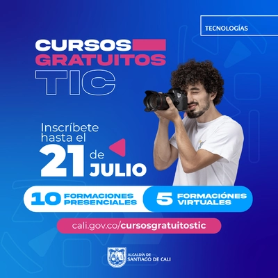 Tercer ciclo de cursos gratuitos TIC