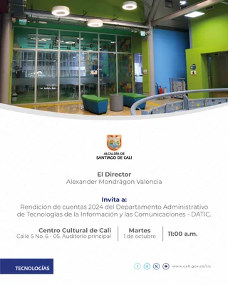 Primera Rendición de Cuentas DATIC 2024