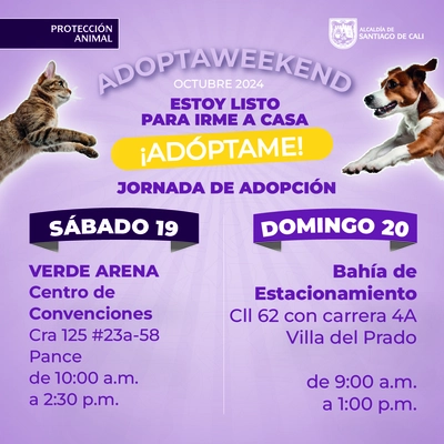 Jornadas de adopción  14/09/2024