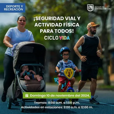 Ciclovida - Seguridad vial y actividad física para todos