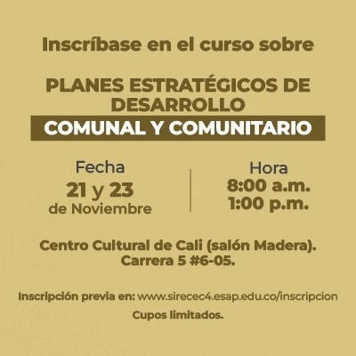 Plan estratégico comunitario
