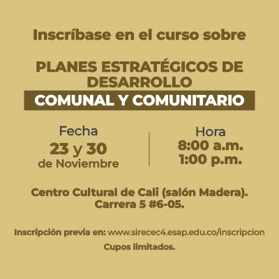 Plan estratégico comunitario