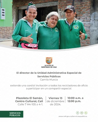 Compartir especial con los recicladores de oficio
