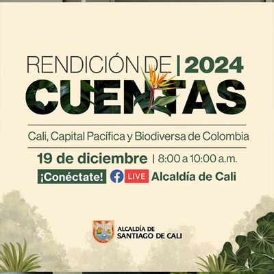 Rendición de cuentas Alcaldía de Santiago de Cali 2024