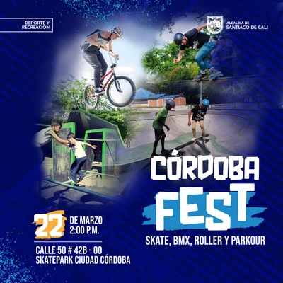 Córdoba FEST  Skate, BMX, Roller y Parkour