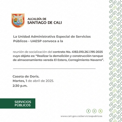 Socialización contrato No 195-2025 