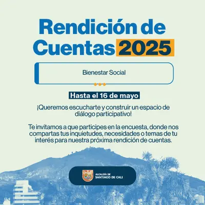 Espacio participativo Rendición de cuentas 2025 