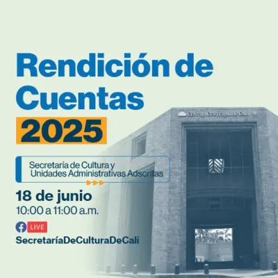 Rendición de Cuentas Secretaría de Cultura 2025