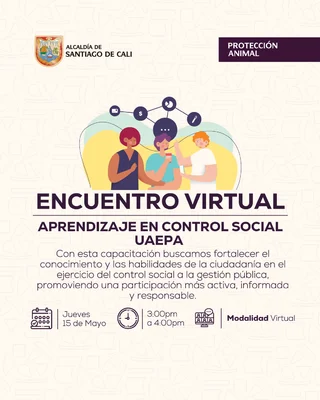 ENCUENTRO VIRTUAL DE APRENDIZAJE EN CONTROL SOCIAL - UAEPA