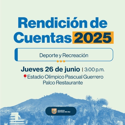 Rendición de Cuentas - 2025 Facebook Live @SecDeporteCali