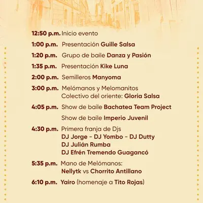 Lanzamiento Ruta de la Salsa