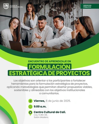 Encuentro de aprendizaje en Formulación Estratégica de Proyectos