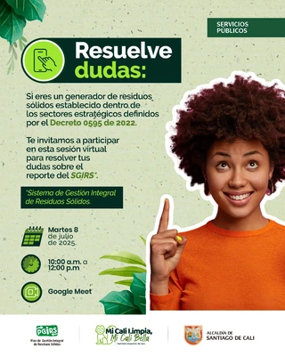 Capacitación virtual ´Reporte al Sistema Gestión Integral de Residuos Sólidos (SGIRS)
