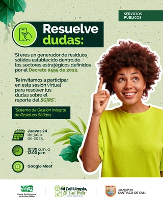 Capacitación virtual ´Reporte al Sistema Gestión Integral de Residuos Sólidos (SGIRS)