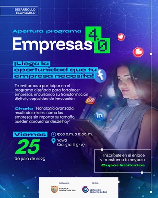 Apertura programa Empresas 4.0