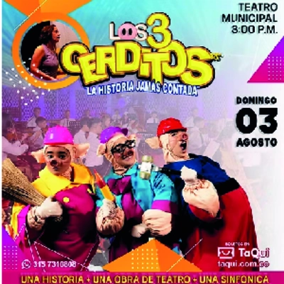 Los tres cerditos, la historia jamás contada