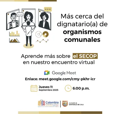 Mas cerca del dignatario(a) de organismos comunales