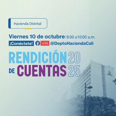 Segunda Rendición de cuentas vigencia 2025