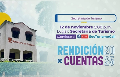 Invitación II Rendición de Cuentas Turismo 2025