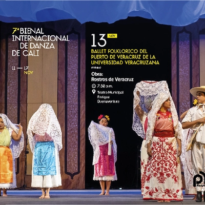 Rostros de Veracruz - Bienal Internacional de Danza de Cali – Sala Principal