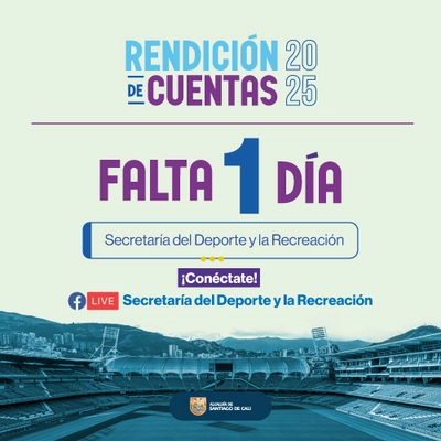 Falta 1 día para nuestra Rendición de Cuentas
