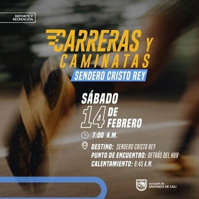 Caminata  Sendero Cristo Rey