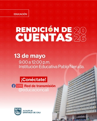 Rendición de cuentas 2026 – Secretaría de Educación