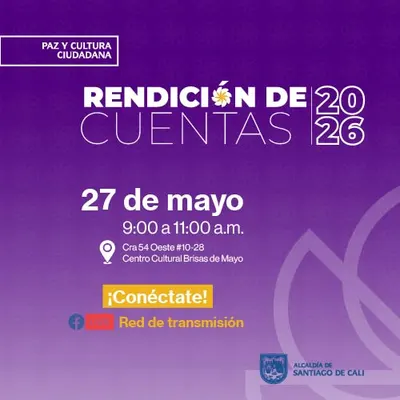 Rendición de cuentas de la Secretaría de Paz y Cultura Ciudadana 2026